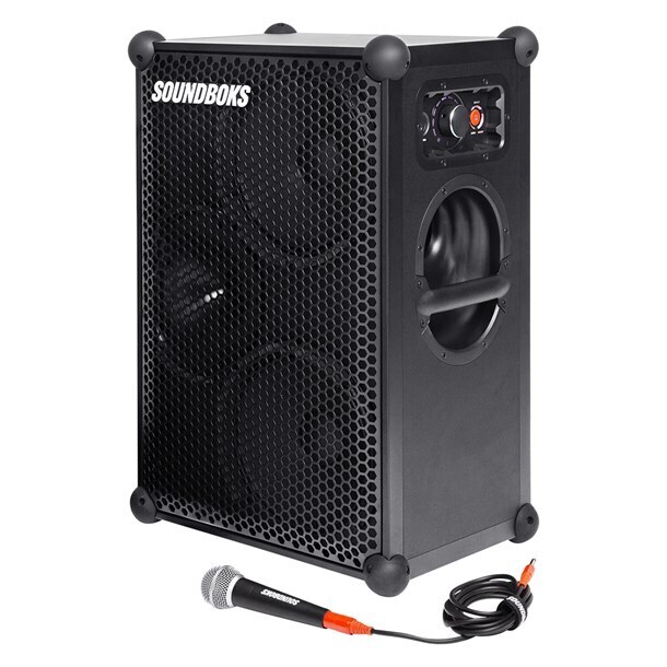 Soundboks (gen. 3) + soundboks mic trådløs højtaler med batteri tilbud