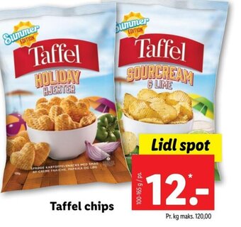 Lidl Taffel chips tilbud