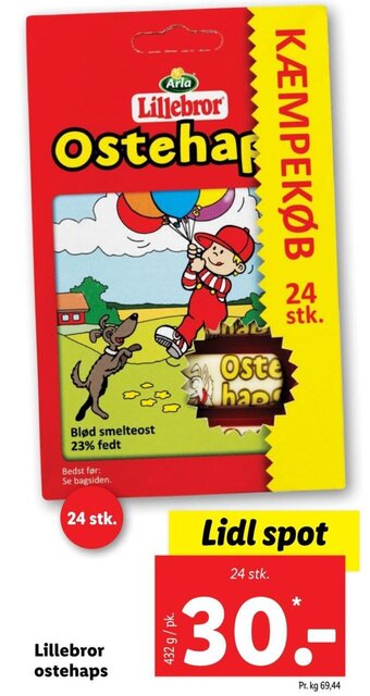 Lidl Lillebror ostehaps tilbud