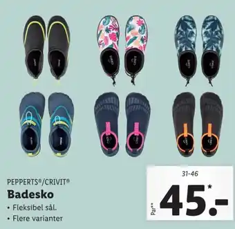 PEPPERTSⓇ/CRIVIT® Badesko