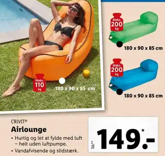 CRIVIT Airlounge