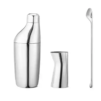 Kop & Kande Georg jensen sky sæt inkl. shaker, ske + målebæger tilbud