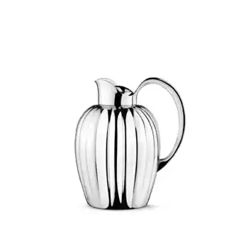 Kop & Kande Georg jensen bernadotte termokande med trykknap 1 liter tilbud