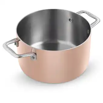 Scanpan maitre d' gryde 3,5 liter kobber uden belægning