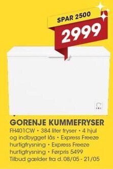 Gorenje kummefryser