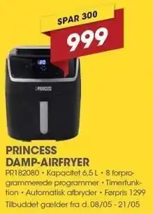 Princess damp-airfryer
