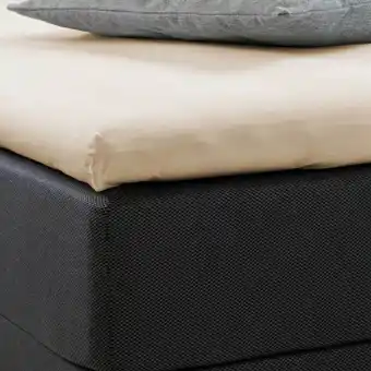 Drømmeland Unikka by drømmeland kuvertlagen 180x200x5-7 beige/satin tilbud