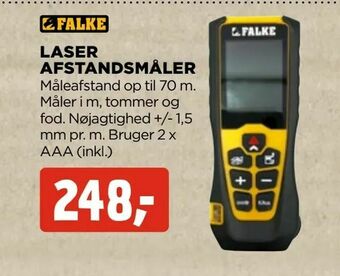 jem & fix Laser afstandsmåler tilbud