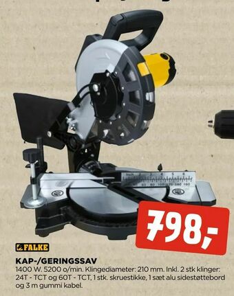 jem & fix Kap-/geringssav tilbud