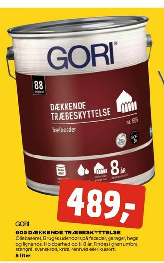 jem & fix 605 dækkende træbeskyttelse tilbud