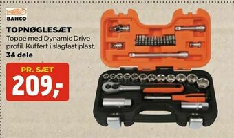 jem & fix Topnøglesæt tilbud