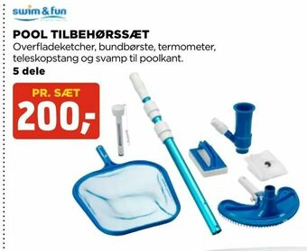 jem & fix Pool tilbehørssæt tilbud