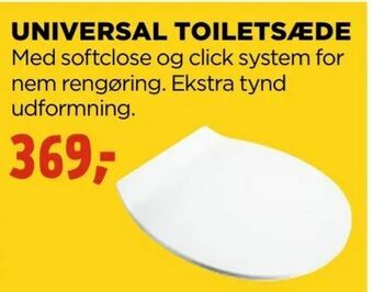 jem & fix Universal toiletsæde tilbud