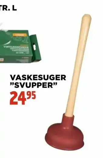 Vaskesuger "svupper"