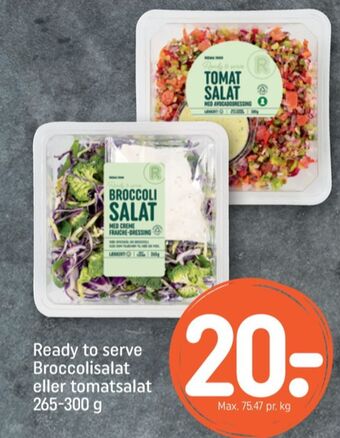 REMA 1000 Rema 1000 salatblanding tilbud