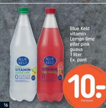 REMA 1000 Blue keld mineralvand tilbud