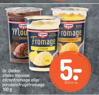 Dr oetker chokolademousse