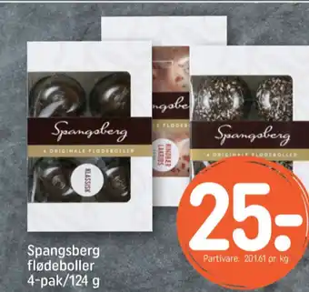 REMA 1000 Spangsberg flødeboller hindbær & lakrids tilbud