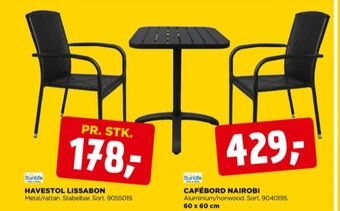 jem & fix Sunlife havebord tilbud