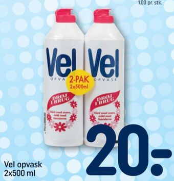 REMA 1000 Vel opvaskemiddel tilbud