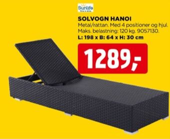 jem & fix Sunlife solvogn tilbud