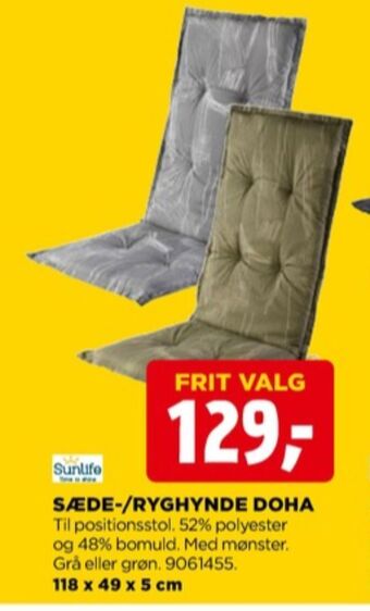 jem & fix Sunlife hynde tilbud