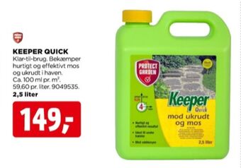 jem & fix Keeper ukrudtsmiddel tilbud