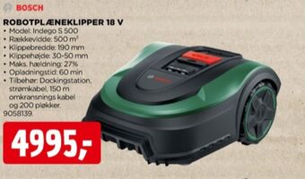 jem & fix Bosch robotplæneklipper tilbud