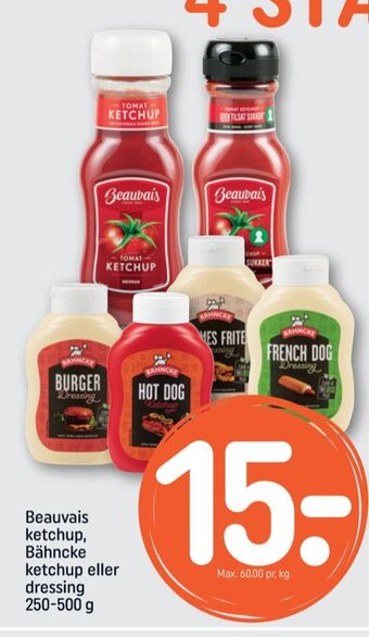 REMA 1000 Beauvais ketchup tilbud