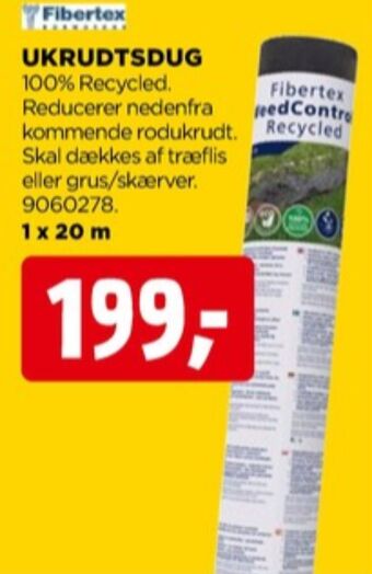 Fibertex ukrudtsdug