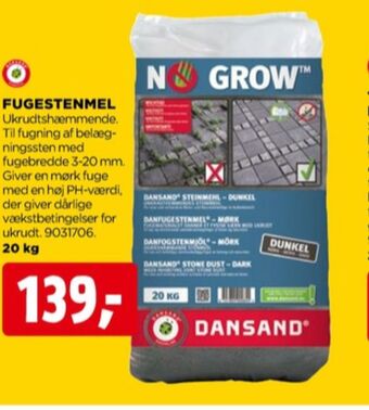 jem & fix Dansand stenmel tilbud