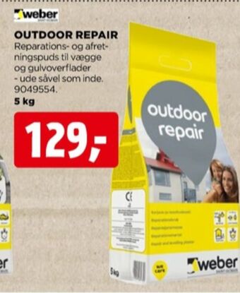 Weber pudsemørtel