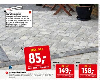 jem & fix Rbf belægningssten tilbud