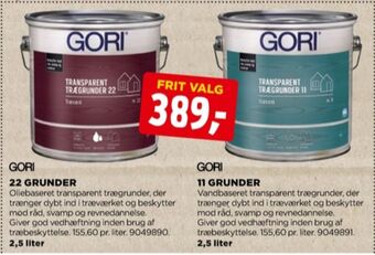 jem & fix Gori grunder tilbud