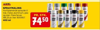 jem & fix Luxi spraymaling tilbud