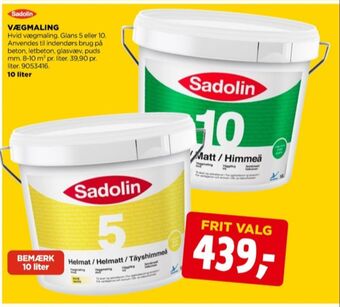 jem & fix Sadolin maling tilbud