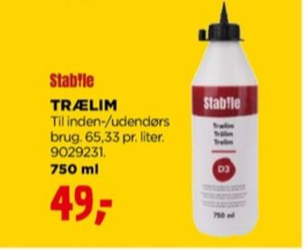 jem & fix Stabile trælim tilbud