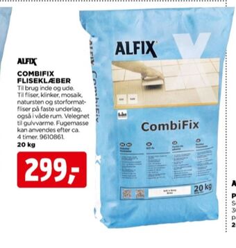 jem & fix Alfix fliseklæb tilbud