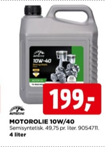 jem & fix Autozone motorolie tilbud