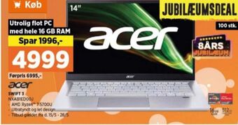Acer bærbar pc
