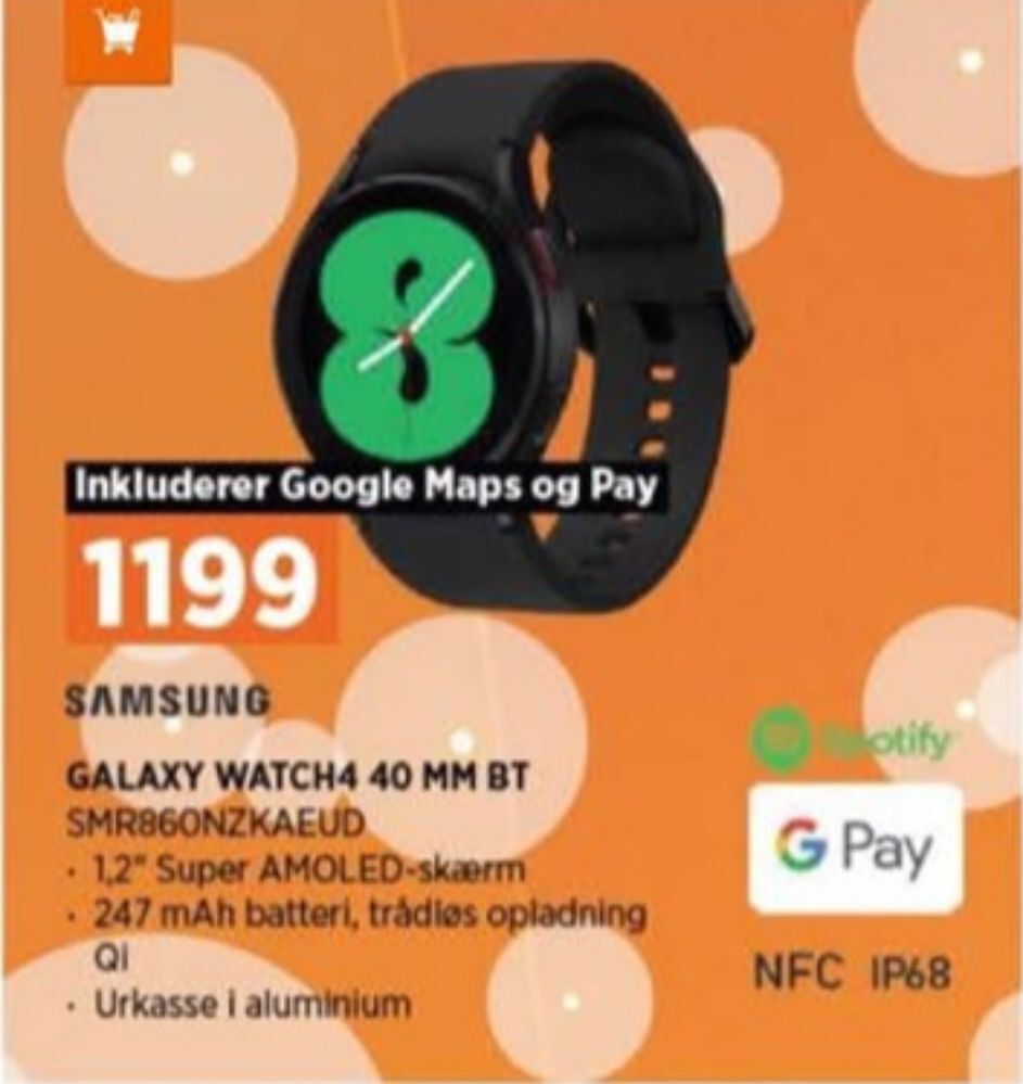 Samsung smartwatch tilbud hos Power