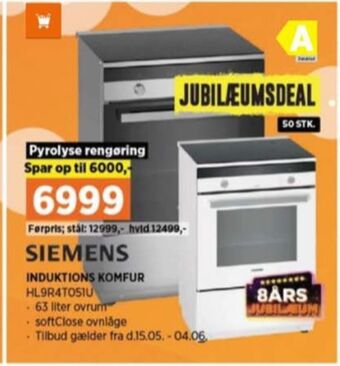 Power Siemens komfur tilbud
