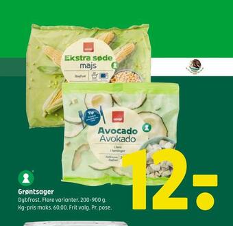 Coop 365 Grøntsager tilbud