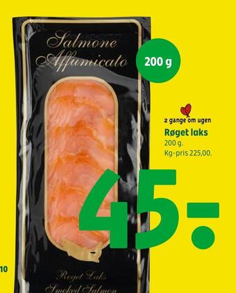 Coop 365 Røget laks tilbud