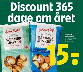 Coop 365 Karen volf kammerjunkere tilbud