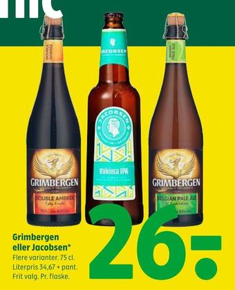 Coop 365 Grimbergen eller jacobsen tilbud