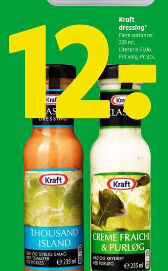 Coop 365 Kraft dressing tilbud