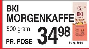 Bki morgenkaffe