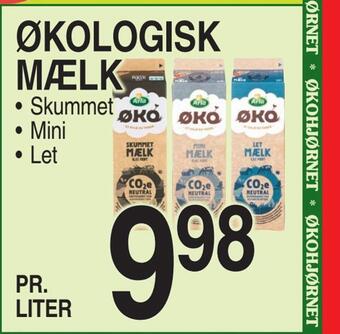 ABC Lavpris Økologisk mælk tilbud