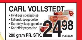 ABC Lavpris Carl vollstedt tilbud